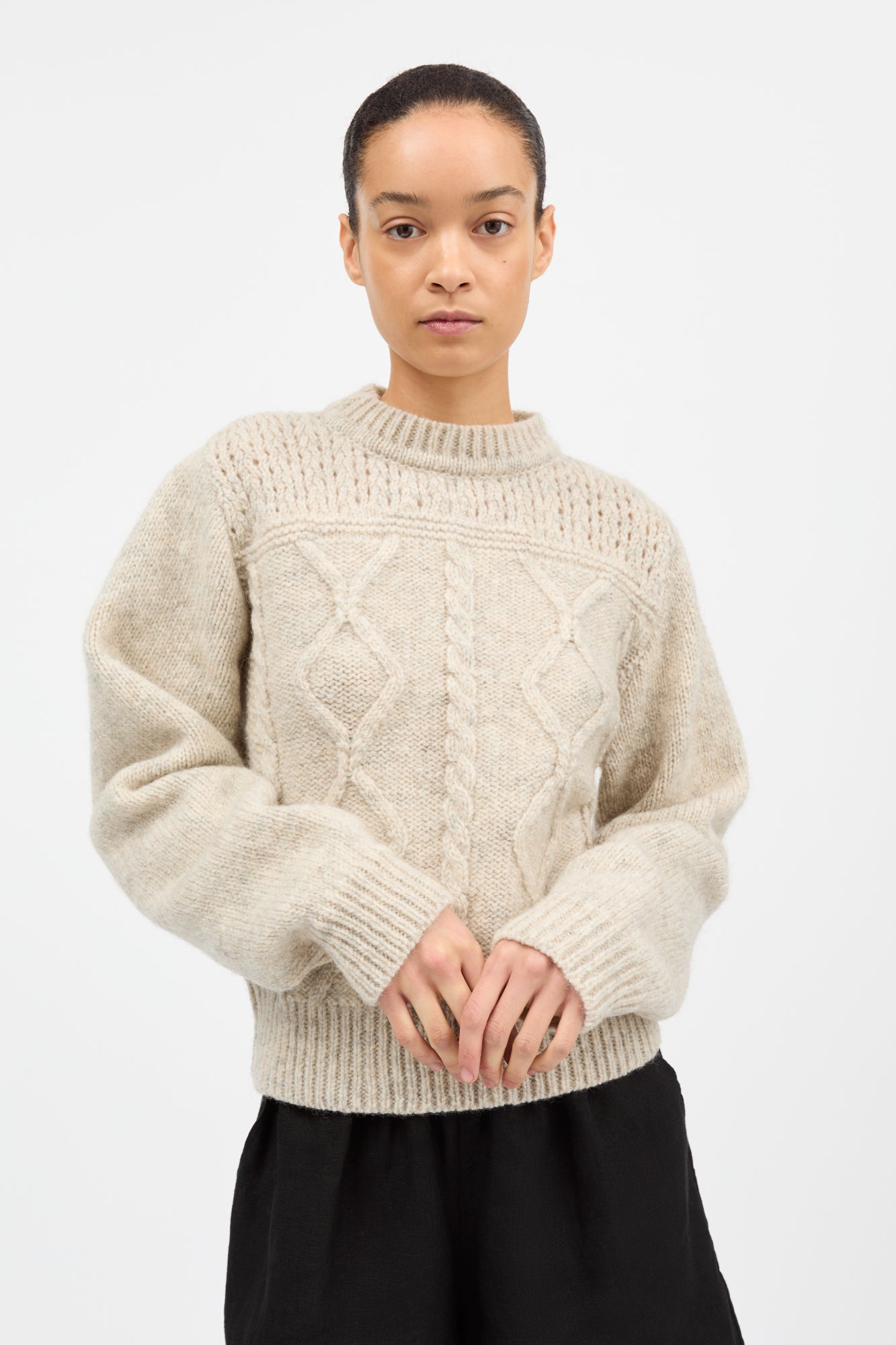 Skall Studio Sigga jumper Jumper Cream